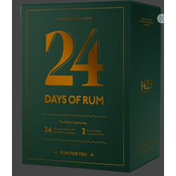 24 DAYS OF RUM 43.69 ° 0.48 L